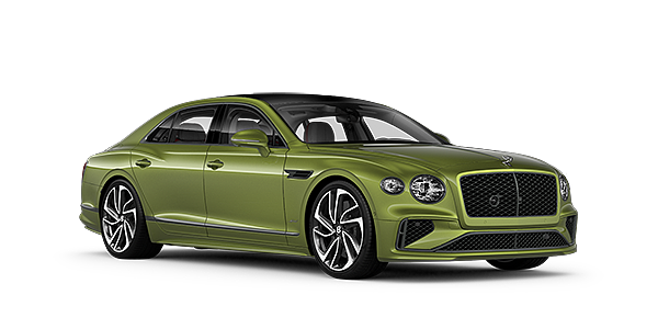 Bentley Knokke New Bentley Flying Spur Speed v8 hybrid sedan in Tourmaline green paint