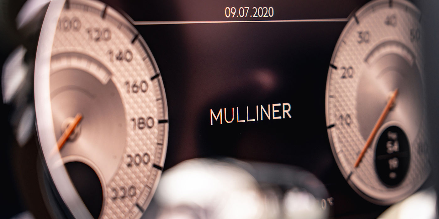 Bentley Knokke Bentley Continental GT Mulliner coupe Mulliner dial detail